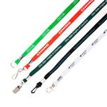 SDP3817354 Price Buster Flat Polyester 3/8" Lanyards with Custom Imprint